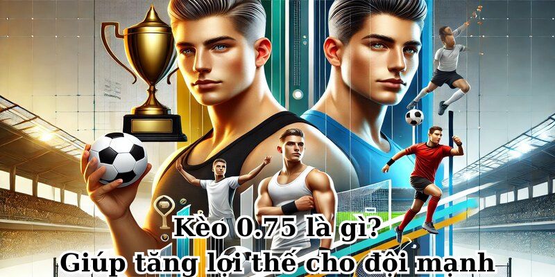 Kèo 0.75 là gì? Giúp tăng lợi thế cho đội mạnh