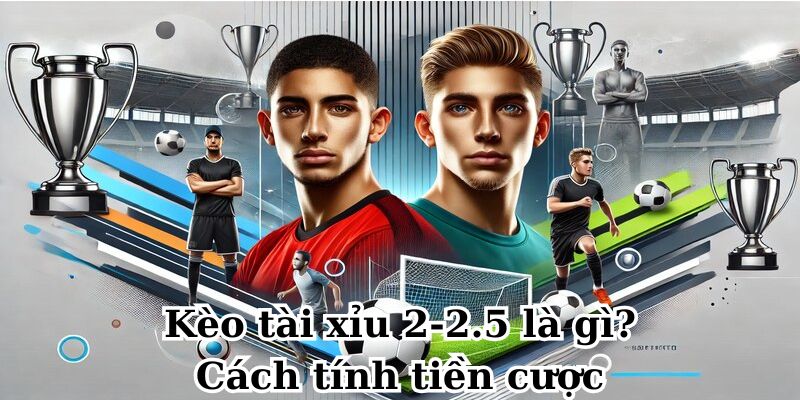 Kèo tài xỉu 2-2.5 là gì? Cách tính tiền cược